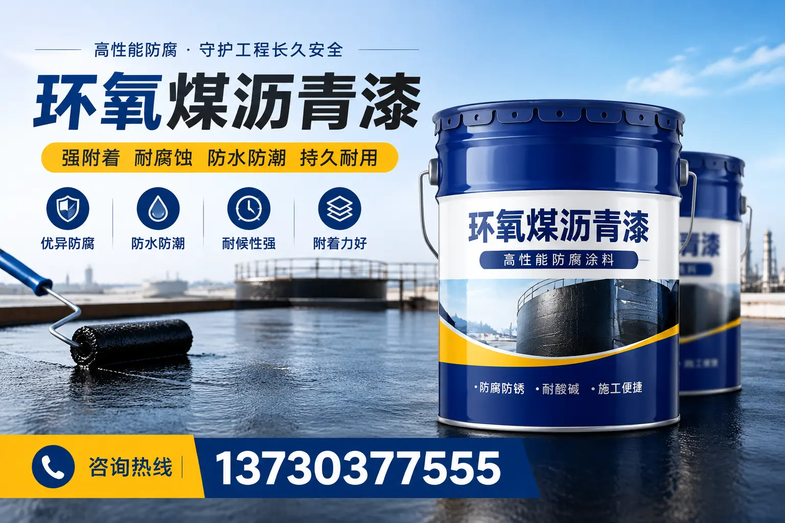 如何判断环氧煤沥青漆的质量？台江消费者指南